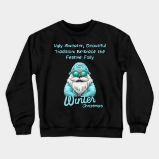 Ugly Sweater Yeti Crewneck Sweatshirt